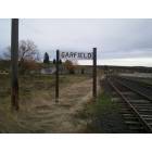 Garfield: Garfield WA Railroad Town Sign