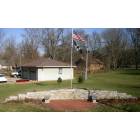 Rocky Ripple: Veterans Memorial Located at 53rd  St and Byram Ave