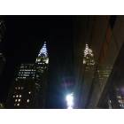 Manhattan: : Chrysler & reflection, nighttime