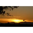 Hillsboro: Sunset over the Hillsboro Airport