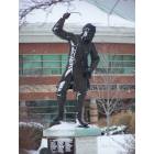 Erie: : Strong Vincent statue at Blasco Library