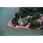 Marblehead: Marblehead Lighthouse from the air