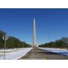 Deer Park: Snow At The Birth Place Of Texas-The San Jacinto Monument Dec.2008