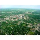 Rochester: : Aerial view of downtown Rochester Minnesota
