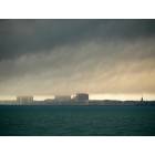 Corpus Christi: Pic from Indian Pt Pier as Jan Cold Front Blows Through