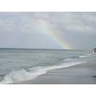 South Venice: Rainbow at South Venice Beach
