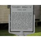 Golden Meadow: Sign located at Town Hall in Golden Meadow ,La