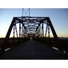 Oklahoma City: : Route 66 Bridge at Dusk-2