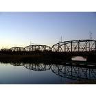 Oklahoma City: Route 66 Bridge at Dusk-3