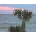 Panama City Beach: sunset on the beach