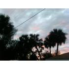 Port Charlotte: sunset from the lanai
