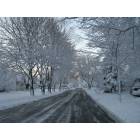 Lombard: Wintry road that has no ending