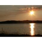 Anaconda-Deer Lodge County: Sunset over Georgetown lake