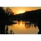Bend: Drake Park and Mirror Pond Sunset