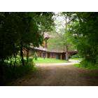 Durango: Quiet Walker Lodge nestled in the trees off of Paradise Valley Road in Durango.