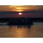 New Smyrna Beach: Water Taxi at sunset, New Smyrna Beach