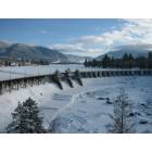 Thompson Falls: Thompson Falls Dam Frozen on Christmas Eve 2008