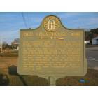 Buena Vista: : Historical marker at Tazewell, outside Buena Vista, Ga