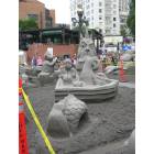Portland: Pioneer Square Sand Castle Contest
