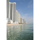Sunny Isles Beach: Trump Towers from the Ocean