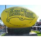 Lemon Grove: City of Lemon Grove Marker on the corner of Broadway & Lemon Grove Ave.