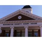 Jonesborough: The courthouse in Jonesborough