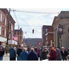 Meyersdale: Center St. during the PA Maple Festival