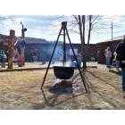 Meyersdale: Boiling sap at the PA Maple Festival