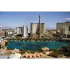 Las Vegas: : View of Las Vegas strip from the Bellagio