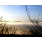 Waynesboro: fog over the valley