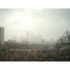 Minneapolis: : Minneapolis skyline on a foggy day