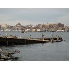 Portland: Looking west across harbor into Portland Maine.
