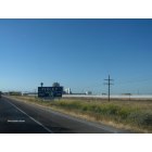 Pixley: Pixley signage along state highway 99 southbound