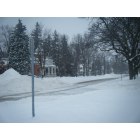 Capac: A wintery view from the funeral home
