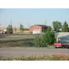 Kadoka: Kadoka, SD Sign showing way to business district