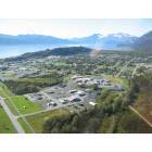 Valdez: helicopter over view