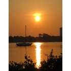 Ormond Beach: Amazing Sunrise in Halifax River,Ormond Beach, FL