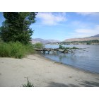 Wenatchee: : Looking North on the Columbia River at Wenatchee Riverfront Park