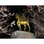 New Orleans: : Statue of Joan of Arc at Night