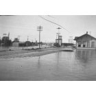 Friona: This is taken in about 1930-1940. I was told this was the only time it ever flooded in Friona.