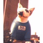 Belle: : City of Charleston - Bud Light's SPUDS -standing about 5 storys visits the Holiday Inn on Kanawha Blvd during the 2001 Sternwheel Regatta