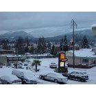 Port Angeles: : Lincoln St from Port Angeles Inn after Dec 12 2008 Snow