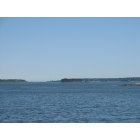 Falmouth: Looking out onto Casco Bay from Mackworth Island
