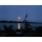 Montgomery: The view from our boatdock looking onto Lake Conroe after Hurricane Ike