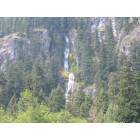 Waterfall by Mount Rainier