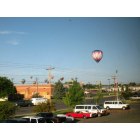Riverton: : Hot Air Balloons over Riverton - as seen from the Holiday Inn & Convention Center