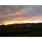 Garland: walkin fair lambs while watchin the sunset over BR mountain