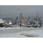 Naselle: Bank of the Pacific & Okies Market during Dec 08 snow storm