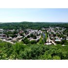 Honesdale: Honesdale as viewed from Irving Cliff