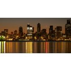 Seattle: : View of downtown Seattle from Alki Beach (West Seattle)